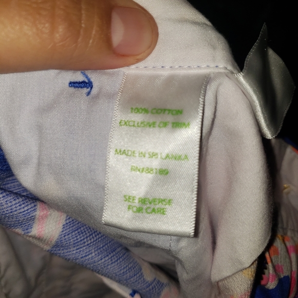 Lilly Pulitzer multicolor size 0 It's electric the buttercup short - Picture 5 of 5